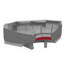 Витрина холодильная Cryspi Symphony C IC SG 90 (0...+7) с низким стеклом