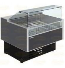 Витрина Sonata Quadro M 1200  LED (-15...-18) RAL3004