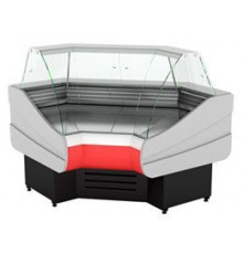 Витрина Octava IC 90  (0...+7) RAL3002 внутренний угол