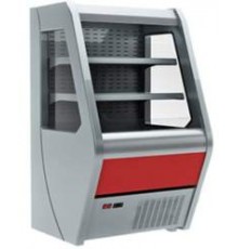 Горка холодильная Carboma 1260/700 ВХСп-1,3 F13-07 (+2...+8) красная