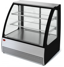 Кондитерская холодильная витрина Veneto VSn-0,95, настольная (нерж.)