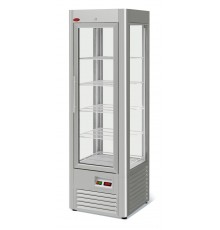 Кондитерская холодильный шкаф Veneto RS-0,4 полки-решетки (нерж.)