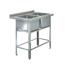 Ванна моечная "ASSUM-Standart" ВМЦ-С-2/400 (950х600х850)