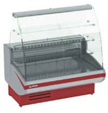 Витрина кондитерская Gamma-2 К1350 (RAL3004)  (0...+7)