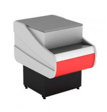 Прилавок Octava КПН 980 RAL3002 (с боковинами) кассовый неохлаждаемый